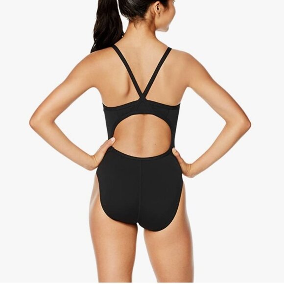 Speedo Women's Swimsuit One Piece Endurance+ Flyback Block Adult XS - Picture 4 of 6